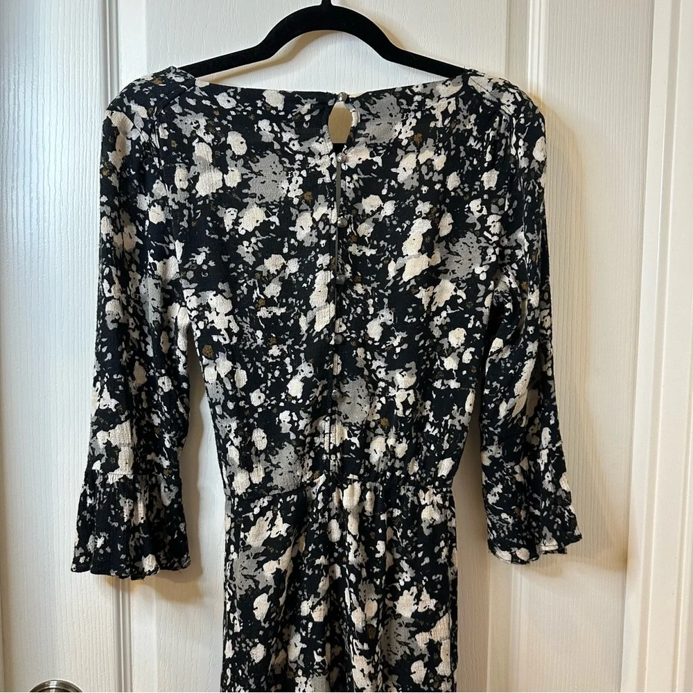 Free People All The Right Ruffles Floral Romper - Picture 5 of 10